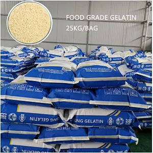 Wholesale 25kg unflavored bovine based gelatin 180 Bloom 260 Bloom